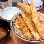 御園天丼 下の一色 - 地物天丼(じも)