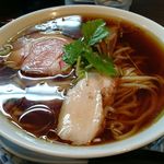 らぁ麺 紫陽花 - 醤油らぁ麺 大盛（麺210ｇ）