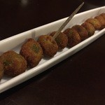 エ パタティ エ パタタ - オリーブの肉詰め　520円