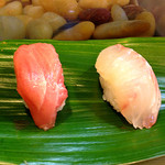藪sou鮨・旬の魚 - 鮪の脳天、イサキ