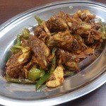 プルジャ ダイニング - 2015.06・クルクレ(ブタ軟骨炒め) 600円　※メニュー外