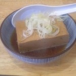 かぶら屋 - 肉豆腐の豆腐だけ　ナカ豆腐