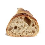 ル・シュクレクール - バゲットの断面 '15 6月上旬