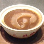 頂上麺 筑紫樓 ふかひれ麺専門店  八重洲店 - フカヒレの姿煮込みつゆかけごはん。3200円外