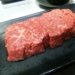 かがやき - (6/17)赤身サイコロステーキのお替わり