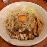中華そば 七麺鳥 - 御神本のまぜたま（裏メニュー）　750円