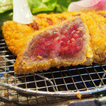 牛かつあおな - あ（国産牛）