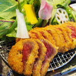 牛かつあおな - あ（国産牛）