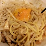 中華そば 七麺鳥 - 今日は卵黄にしました！