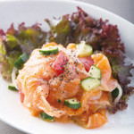 Lomi Lomi Salmon ~ Hawaiian Salmon Marinade ~