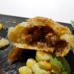 Vel  ROsier - 叉焼パイとアスパラととうもろこし