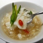 Vel  ROsier - 蘭王のロワイヤルとズワイ蟹と雪耳のスープ