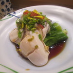 鮨処 音羽別館 - 牡蠣ポン酢で　　　　2015/6月
