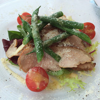 代官山ASO チェレステ 二子玉川店 - 信玄鶏とインゲンのサラダ