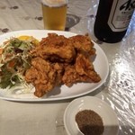 マーボー飯店 - 若鶏の唐揚げ