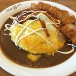 かれー屋伊東 - 野菜玉子カツカレー（大）
            うまい！