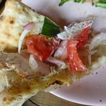 山岡ピザ - 1ピース分