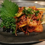 ソウル苑 - ホタテの辛味噌和え