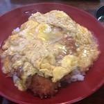 越前蕎麦 見吉屋 - 2015年6月　玉子上かつ丼　1,020円