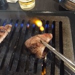 焼肉いち - これは焼き過ぎ