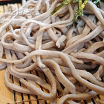 十五郎そば - 自然薯をつなぎに使った蕎麦です。