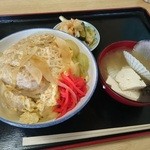 力食堂 - カツ丼　大盛り（￥730）