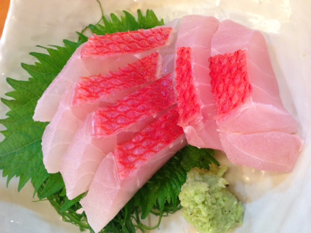 日本桥 かぶき - 金目鲷のお刺身