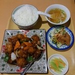 Tenshin Ramen - 酢豚定食