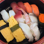 黒まぐろ - 食べ放題 最初にくる寿司