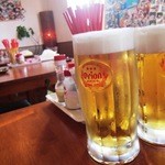 居酒屋SANUFA - オリオン生ｘ２