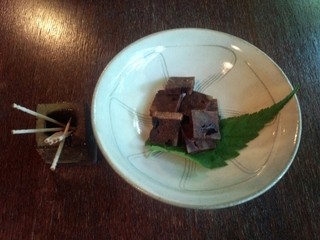 ふりこ茶房 - サービスのふりこケーキ