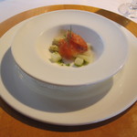 ラ・ターブル・ド・トリウミ - アスパラとサーモン