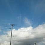 チサン イン - チサンイン鳥栖から撮った外の空。梅雨入りしていたんですが結婚式日和でこの日は晴れていました♪