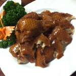 北京ダック１羽（４，６８０円）のカット後　２０１５年６月