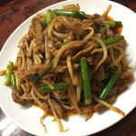 北京ダック１羽（４，６８０円）の炒め物　２０１５年６月