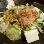 小樽食堂 - 豆腐のサラダ
            