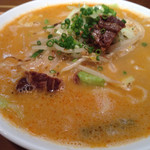 仙臺 自家製麺 こいけ屋 - 限定極太麺のこいけ屋タンメン辛味増し