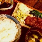 Sutekichayashitamachikko - 特選神戸牛ステーキ（ごはんセット）130g ¥3,400