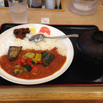 Matsuya - 夏野菜トマトカレー並480円
