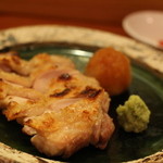 割烹SOU - 鶏の岩塩焼き
