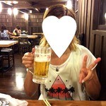 沖縄料理ちぬまん - オリオンビールで乾杯♪（〃゜▽゜）ノ□☆□ヽ（゜▽゜*）♪