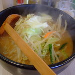 平良久亭 - ニンニクミソラーメン