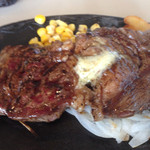 ステーキハンバーグ＆サラダバーけん - ステーキ