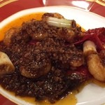 中国料理マスキ - 黒いエビチリ