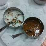 神戸アールティー アメリカ村心斎橋ビッグステップ店 - ヨーグルトとカレー