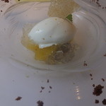 レストラン・ジョルジュマルソー - 甘夏を使ったデザート