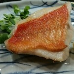 ひご久 - 金目鯛の焼き物(2015年6月)