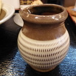 うどん秋月 - つゆ　九州風のやや甘めのつゆ