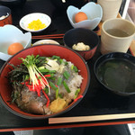 ゆうき食堂 - 生しらす丼定食