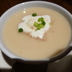 オー・ペシェ・グルマン - 新玉葱のポタージュ